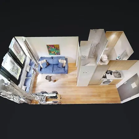 Bluestay 168 - Studio Confortable A Apartamento París